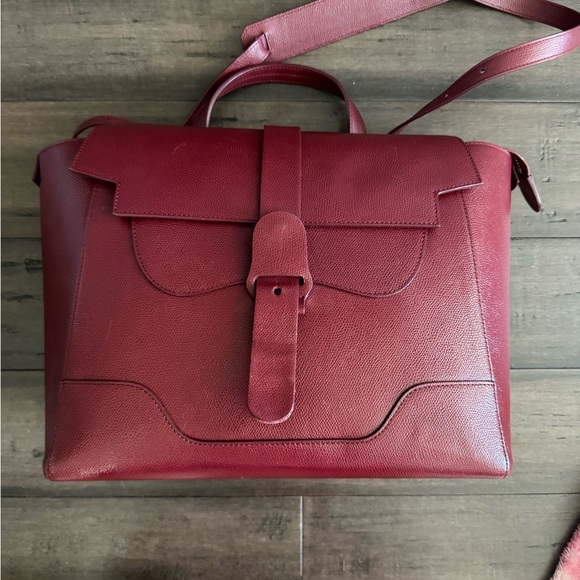 COPY - Senreve Maestera large backpack crossbody green - Picture 2 of 11